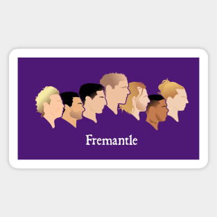 Fremantle Dockers Lineup Dark Magnet